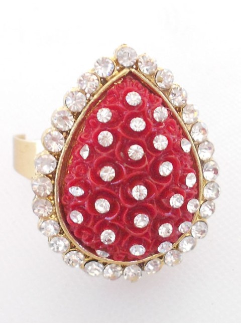 Kundan Finger Ring